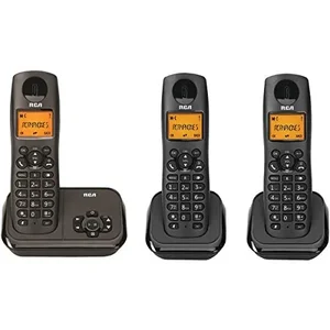 Rca 2162-3BKGA Element Series DECT 6.0 Cordless Phone with
