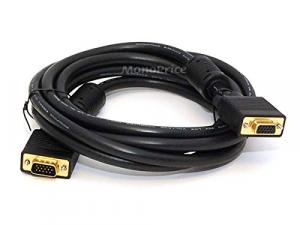 Monoprice 105 Svga Super Vga Mf Monitor Cable 10f