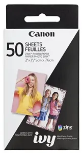 Canon RA49856 Zink Photo Paper Pack (50-ct) Cnd3215c001