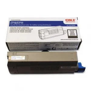 Original Okidata 44318604 Oki Black Toner For C711dn, C711dtn, C711n -