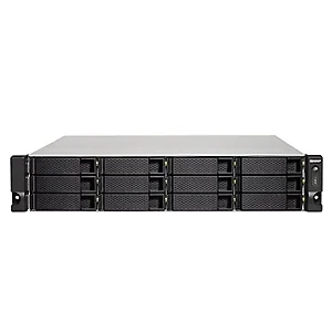 TS-1273U-8G-US | Qnap TS-1273U 12-Bay Storage with AMD