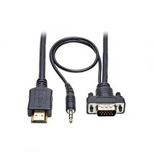 Tripp P566-003-VGA-A Tripp-lite Cb P566-003-vga-a 3ft Hdmi To Vga + Au