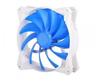 Silverstone FQ141 Fan  Fq Series Pwm Design Blue Blade White Frame Ret