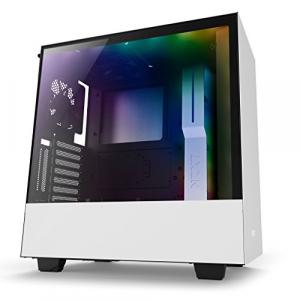 Nzxt CA-H500W-W1 Cs Ca-h500w-w1 H500i M-tower Lightingfan 2xusb3.1 Gen