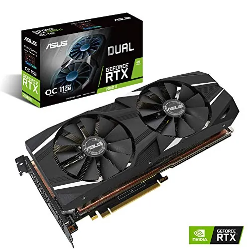 Asus DUAL-RTX2080TI-O11G Video Card Dual-rtx2080ti-o11g Dual Geforce R