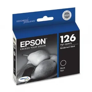 Original Epson T126120S Durabrite No. 126 Ink Cartridge - Inkjet - Bla