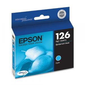 Original Epson T126220 Durabrite 126 Ink Cartridge - Inkjet - Cyan - 1