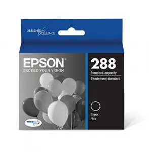 Original Epson T288120-D2 Durabrite Ultra 288 Ink Cartridge - Black - 