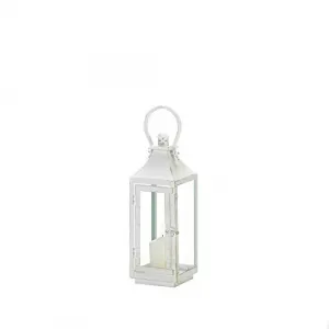 Gallery 10018614 Traditional White Lantern