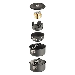 Ndur NDuR Portable Mini Cookware Set with Alcohol Burner