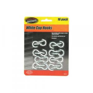 Sterling HS111 White Cup Hooks