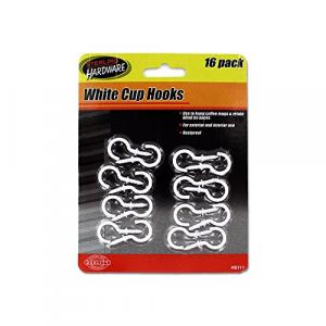 Sterling HS111 White Cup Hooks