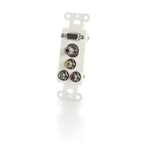 KCC 41025 | C2g VGA, 3.5mm Audio, Composite Video and RCA