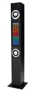 Craig CHT828 Bluetooth Tower Speaker System With Color Changing Lights