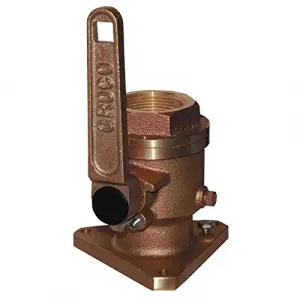 Groco BV-2000 2 Bronze Flanged Full Flow Seacock