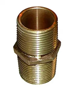 Groco PN-1000 Bronze Pipe Nipple - 1