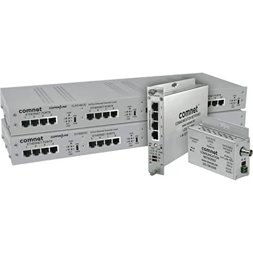 Comnet CLFE1EOC Single-channel Ethernet Extender Over Coax With Pass T