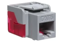 Cablesys-ICC-CAT6JACK-GY