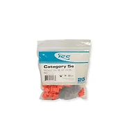 Cablesys-ICC-CAT5JKPK-RD