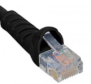 Cablesys ICPCSK25BK Patch Cord  Cat 6  Molded Boot  25 Ft  Black