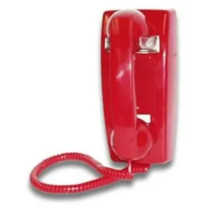 Viking VK-K-1900W-2 Red Hot-line Wall Phone With Non-volatile Memory F