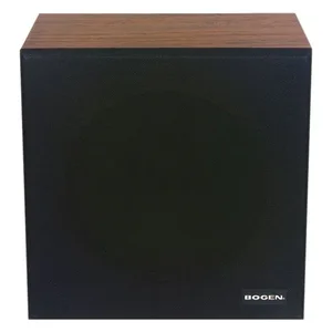 Bogen Wooden Wall Baffle Speaker with 6 Oz Magnet