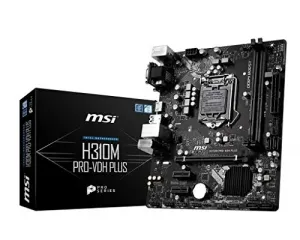 Msi H310MPROVDHP Mb  H310m Pro-vdh Plus S1151 32gb Ddr4 Dsub Dvi Hdmi 