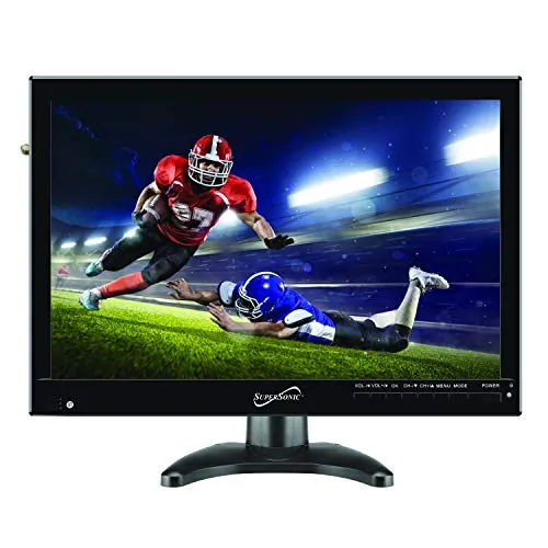 Supersonic SC-2814 14-inch Portable Led Tv With Usb, Hdmi, And Sd Inpu