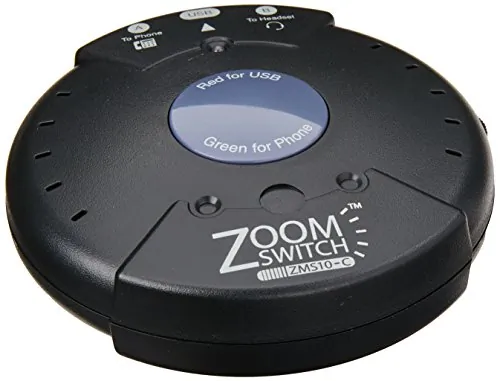 Zoom ZMS10-C Switch Voip Headset Switch