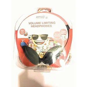 Sakar International Kids Safe Emoji Headphones with Volume