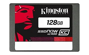 SKC400S37/128G | Kingston 128GB KC400 SATA III 2.5” SSD