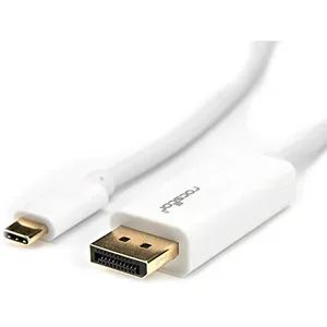 Y10C241-W1 | Rocstor 10FT USB-C to DisplayPort Male Cable