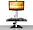 ELEC-ED-KP-BLK-5B | Ergo Desktop Electric Pro Sit & Stand