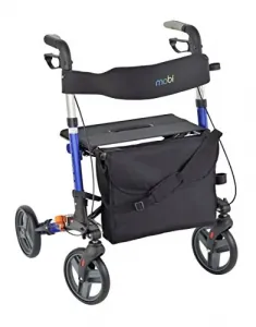 Juvo EZF102 E-z Fold Rollator (metallic Blue)