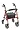 Juvo Products Juvo Products SR104 Silver Deluxe Rollator