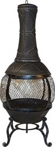 Gardman LF92B Chiminea 46 Horizon Brsh Stl