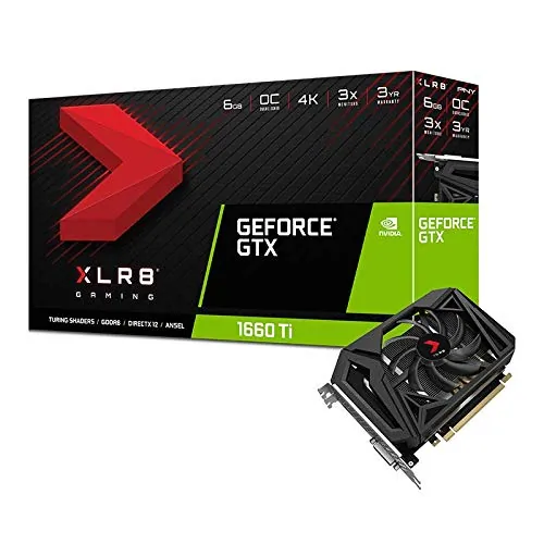 Pny VCG1660T6SFPPB-O Geforce Gtx1660 Ti 6gb