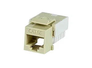 10040 | Monoprice CAT5E Punch Down Keystone Jack - Beige