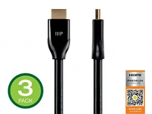 Monoprice 34212 Certified Premium High Speed Hdmi Cable_ 4k@60hz_ Hdr_