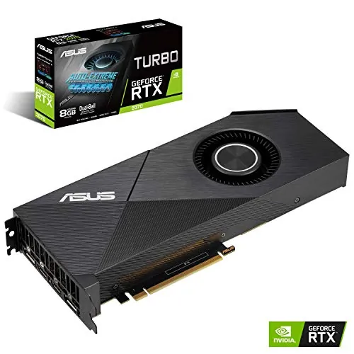 Asus TURBO-RTX2070-8G-EVO Turbo Edition Gddr6 Hdmi Dp1.4