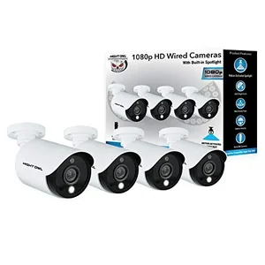 Night Owl 4-Pack 1080P HD Wired Security Cameras with Night