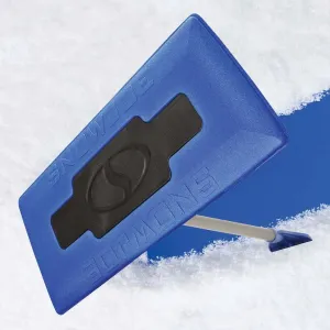 Snow SJBLZD Snow Joe 2 In 1 Telescoping Snow Broom Ice Scraper 18 In F