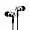 HA111-3NB | V7 1.2M Gun Grey Stereo Earbuds with Inline Mic