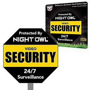 A-NOAYS | Night Owl Heavy-Duty Aluminum Outdoor Yard Stake