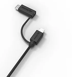 RF-GP-MCA1 | Mizco RE-FUEL 1M 2-IN-1 USB & Micro-USB Data