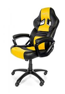 Arozzi MONZA-YL Furniture Monza-yl Gaming Chair Ergonomic Design Monza