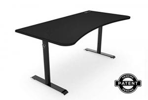 Arozzi ARENA-NA-PURE BLACK Furniture Arena-na-pure Black Gaming Desk P