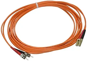 14578 | C2g 4M 50UM QS LC ST 3.0 Duplex PVC Fiber Optic