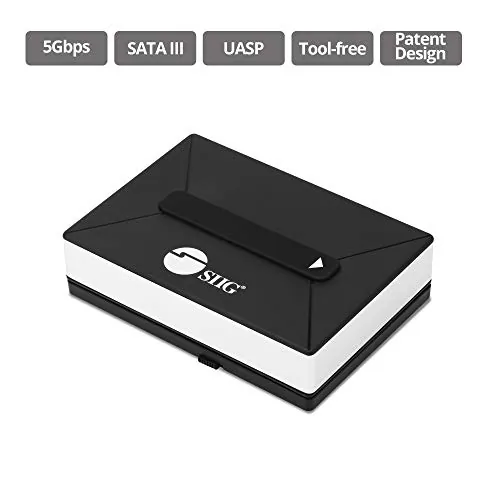 Siig JU-SA0V11-S1 Rd Ju-sa0v11-s1 Usb3.0 To 2.5 Ssd Hdd Storage Enclos