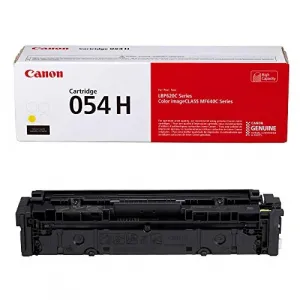 Original Canon 3873V033 054h Toner Cartridge - Yellow - Laser - High Y